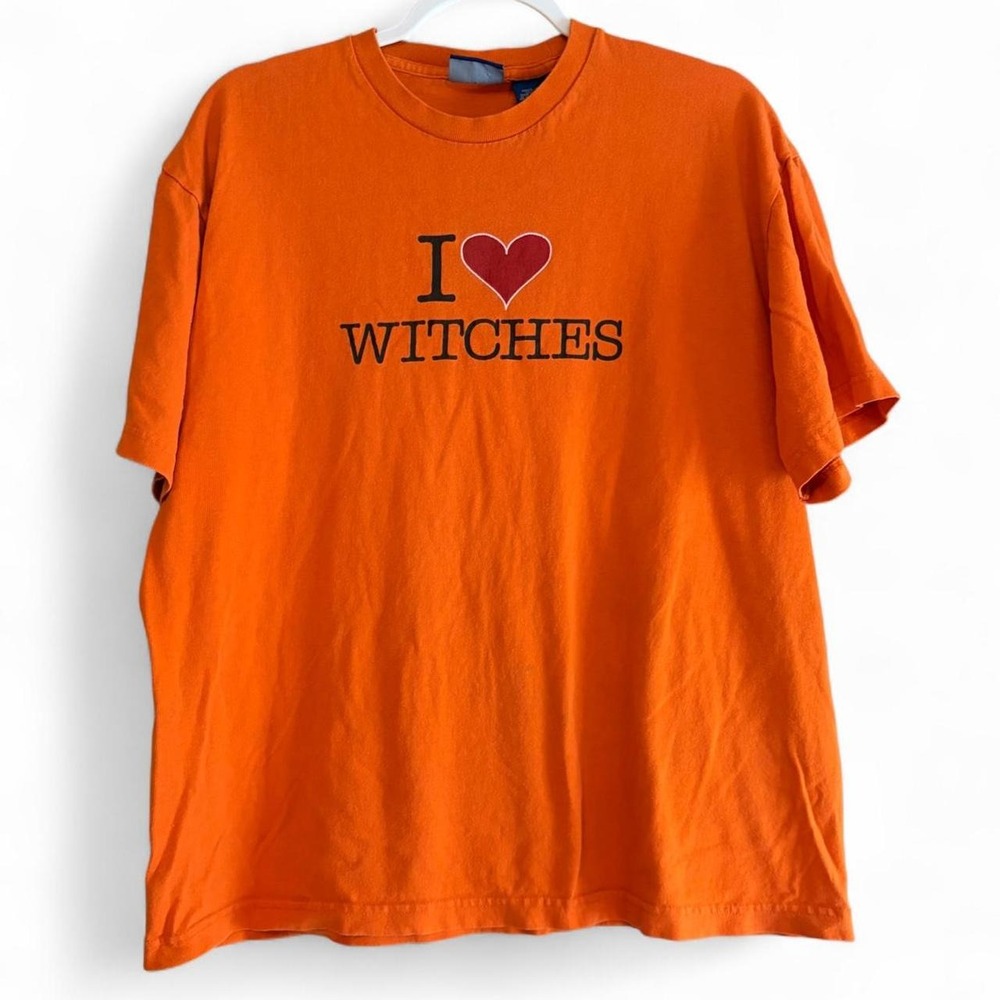 Fright Rags I Love witches T Shirt 100% Cotton